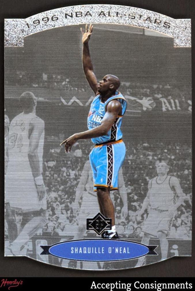 1995 SP All-Stars Shaquille O'Neal #AS5 card
