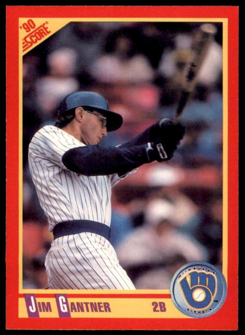 1990 Jim Gantner #382