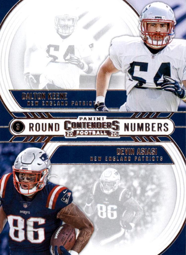 2020 Panini Contenders Dalton Keene #RN-KA card