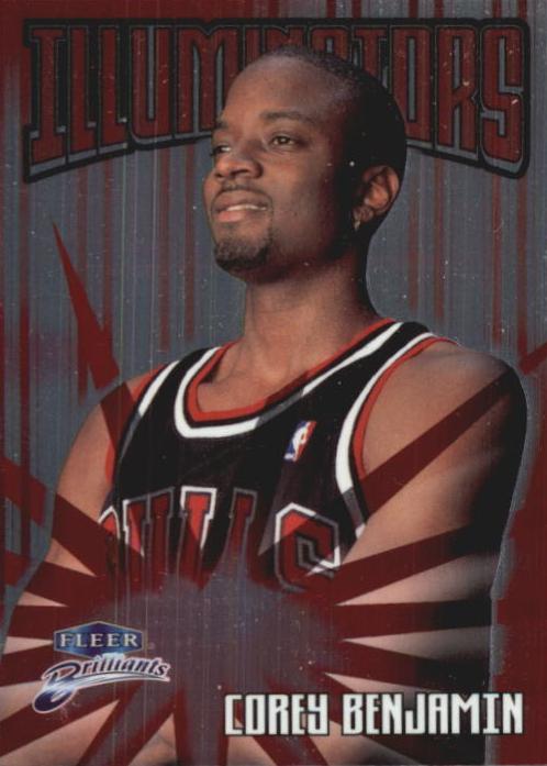 1998 Fleer Brilliants Corey Benjamin #10 card