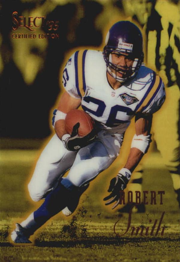 1995 Select Certified Robert Smith #104 card