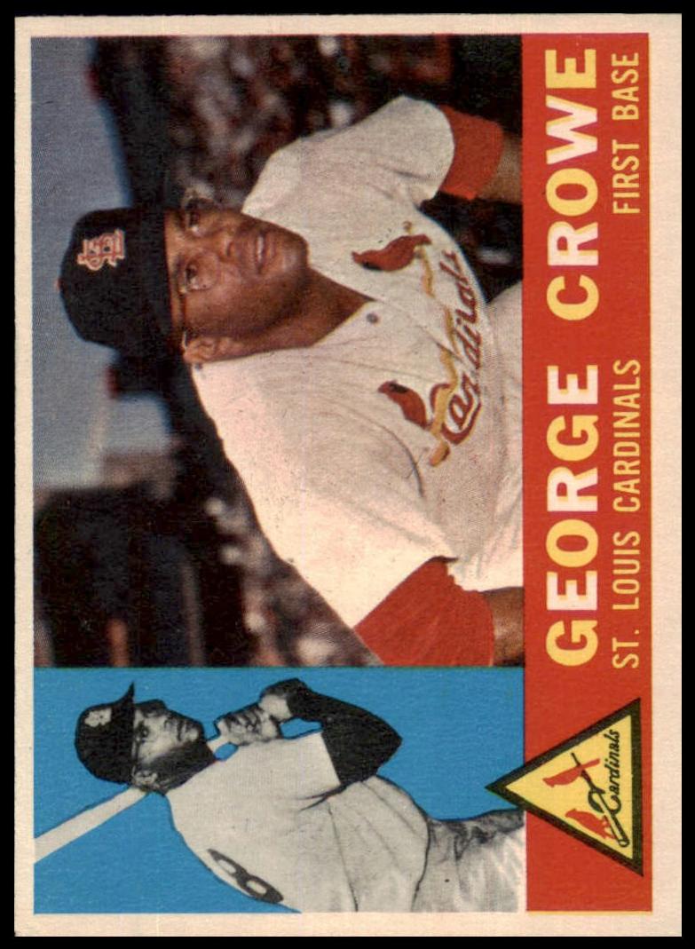 1960 Topps George Crowe #419 card