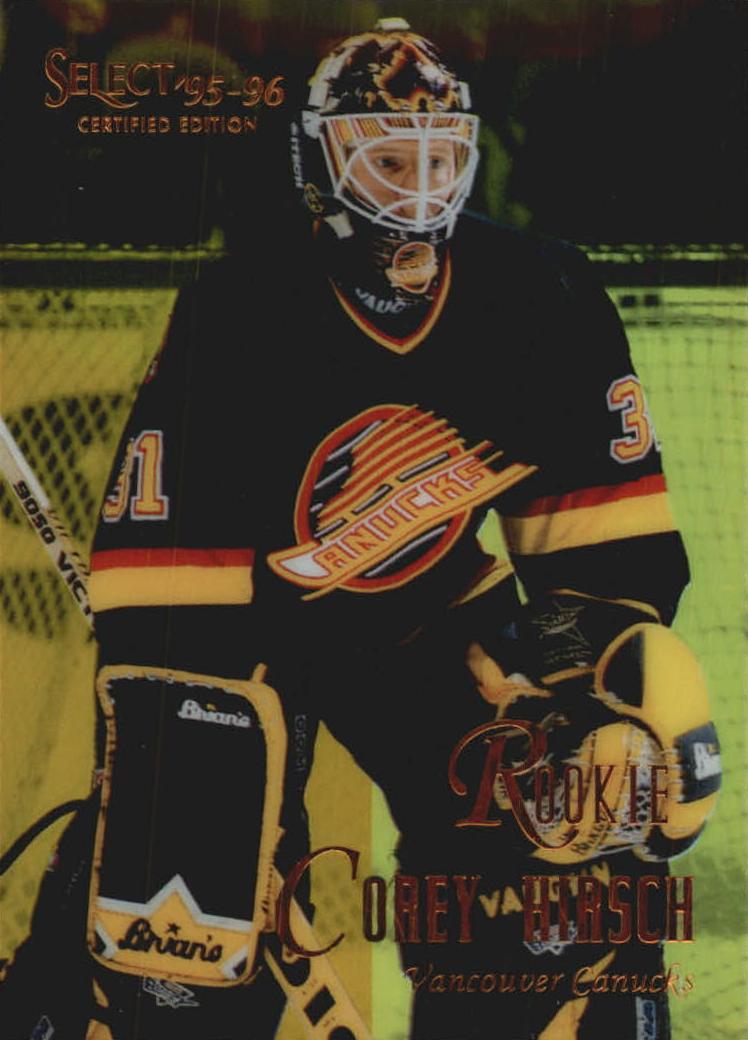 1995 Corey Hirsch [Mirror Gold] #143