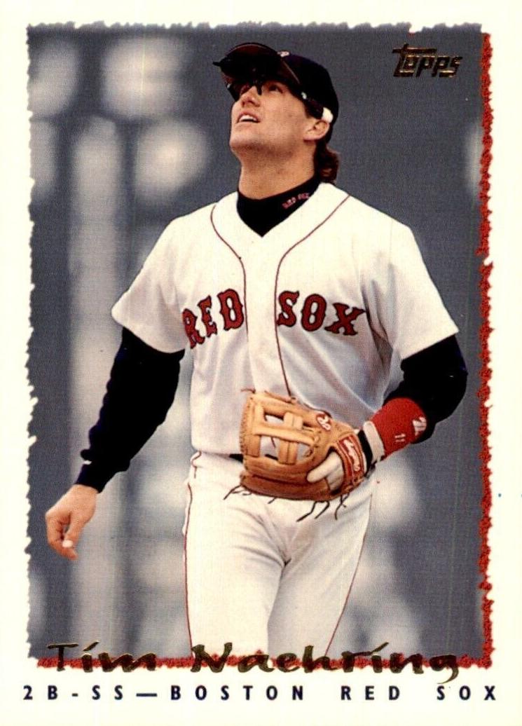 1995 Topps Tim Naehring #329 card