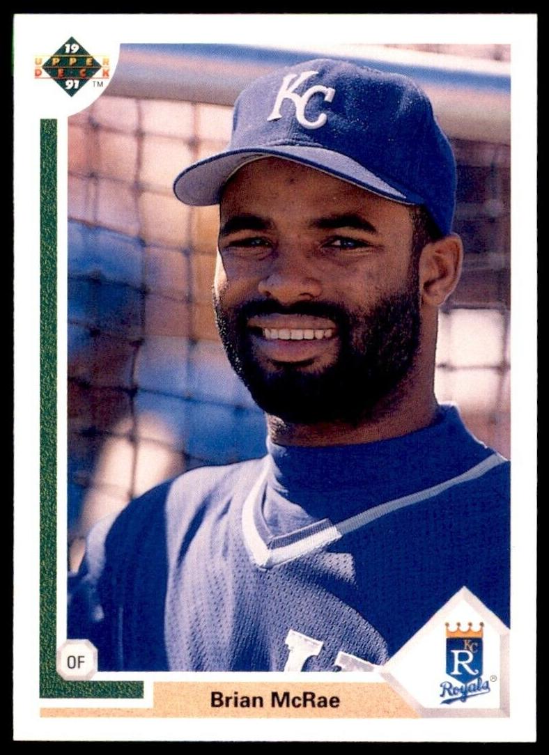 1991 Upper Deck Brian McRae #543 card