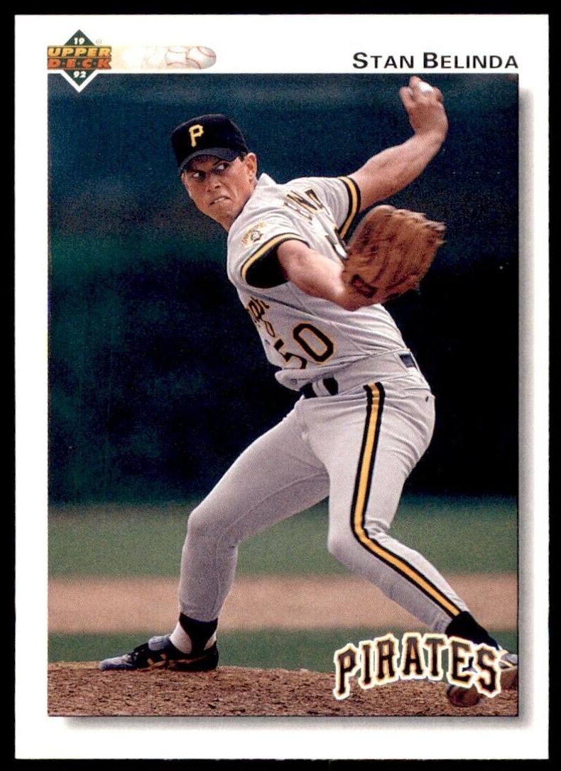 1992 Upper Deck Stan Belinda #202 card