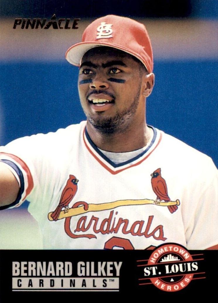 1993 Pinnacle Bernard Gilkey #304 card