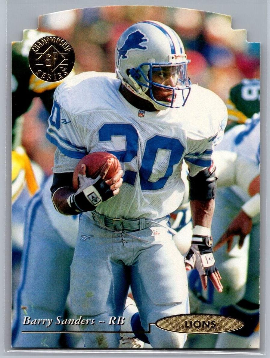 1995 Barry Sanders [Die-Cut] #105