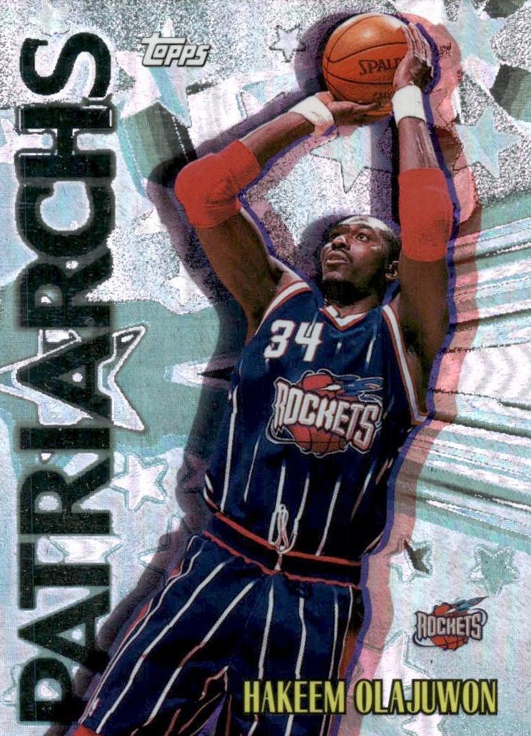 1999 Topps Hakeem Olajuwon #P3 card