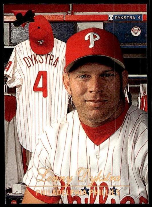 1994 Studio Lenny Dykstra #138 card