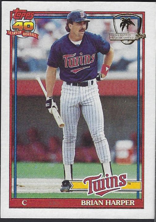 1991 Brian Harper #554