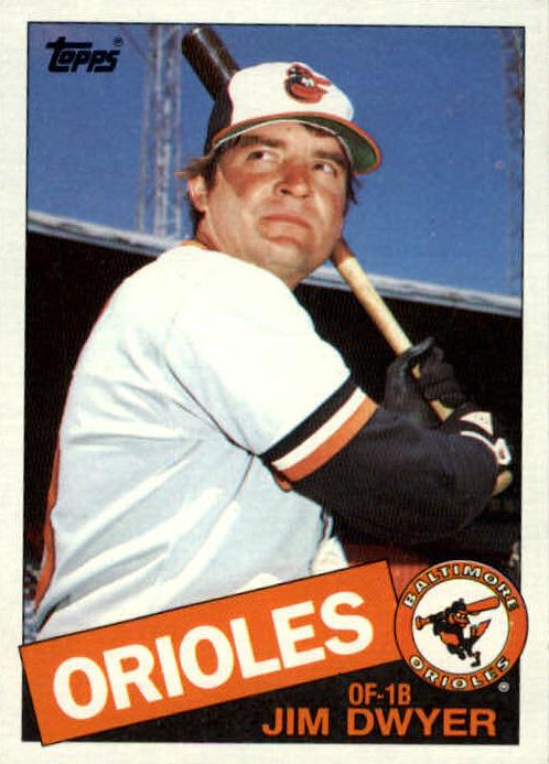1985 Topps Jim Dwyer #56 card