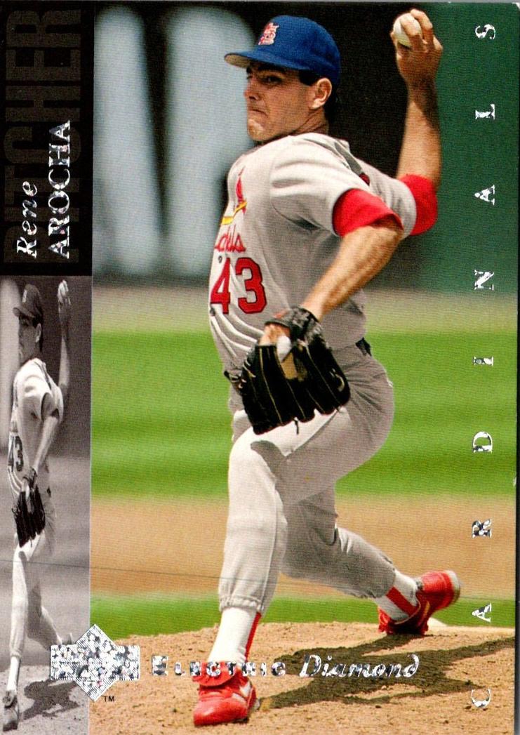 1995 Flair Rene Arocha #191 card
