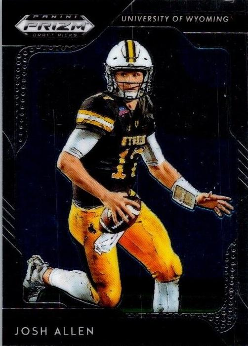 2019 Panini Prizm Draft Picks Josh Allen #50 card