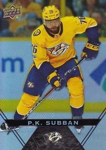 2018 Upper Deck Tim Hortons P.K. Subban #76 card
