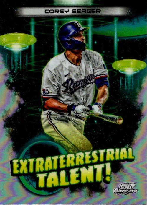 2023 Topps Cosmic Chrome Corey Seager #ET-19 card