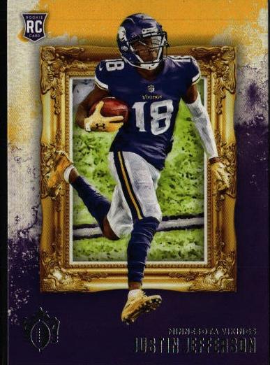 2020 Panini Chronicles Justin Jefferson [Pink] #GK-13 card