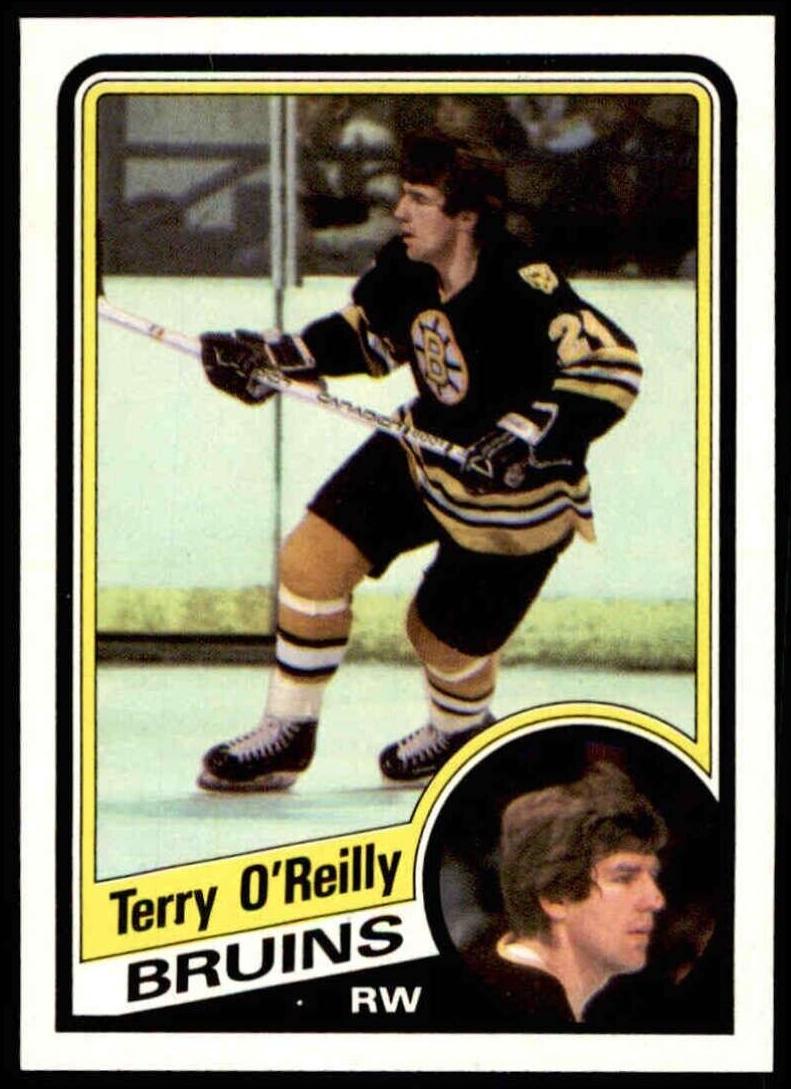 1984 Topps Terry O'Reilly #10 card