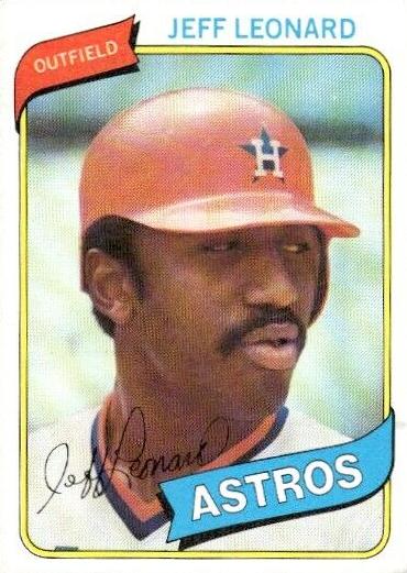 1980 Jeff Leonard #106