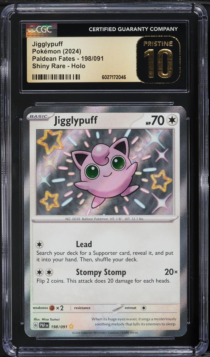 Jigglypuff 2024 Pokemon Scarlet & Violet Paldean Fates