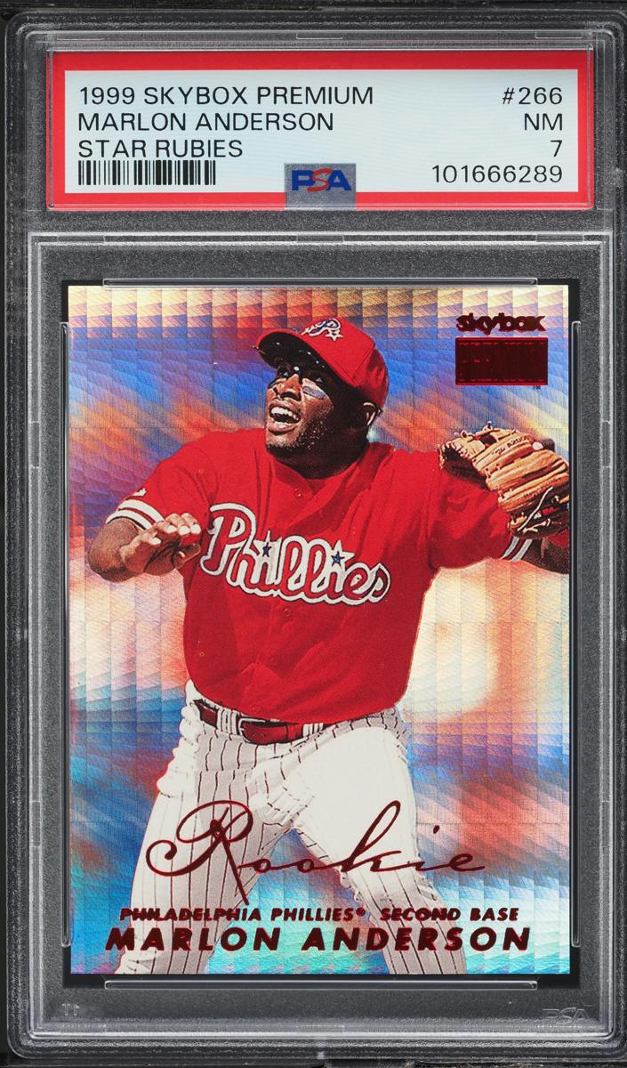 1999 Skybox Premium Baseball Star Rubies Warren Morris #230 SGC 8