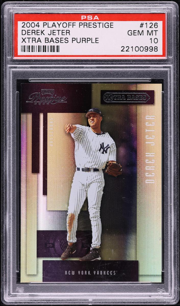 2004 Derek Jeter [Xtra Bases Purple] #126