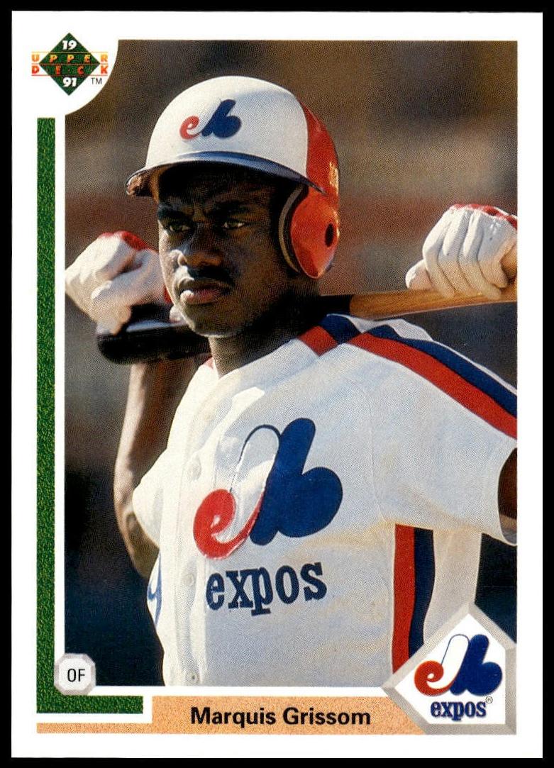 1991 Upper Deck Marquis Grissom #477 card