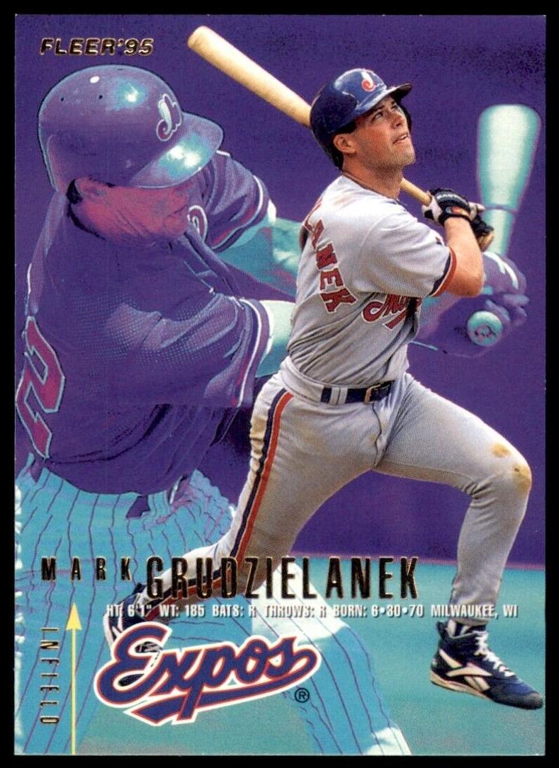 1995 Fleer Update Mark Grudzielanek #106 card