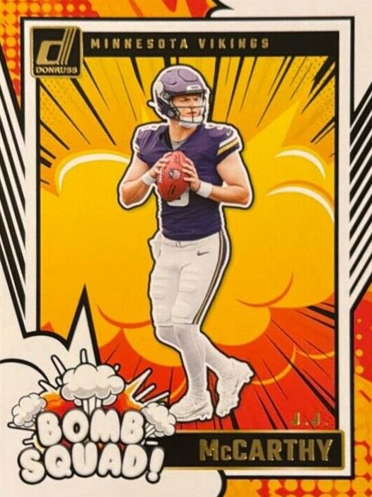 2024 Panini One Color Blast J.J. McCarthy #5 card