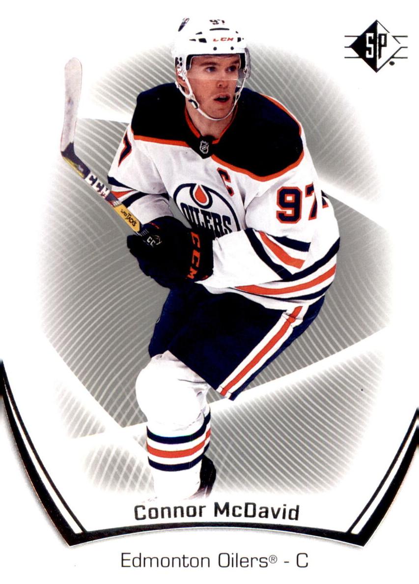 2021 SP Connor McDavid #1 card
