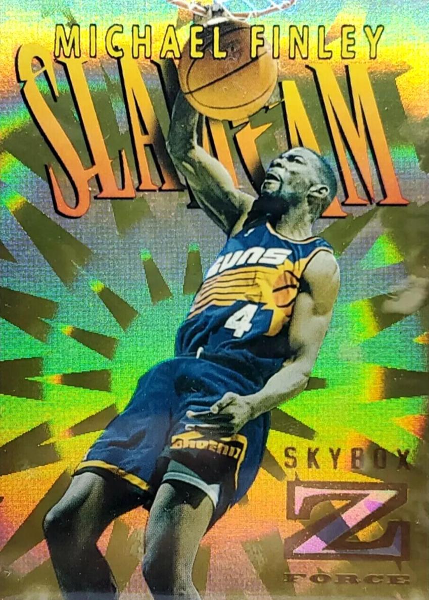 1996 Skybox Z-Force Michael Finley #SC2 card