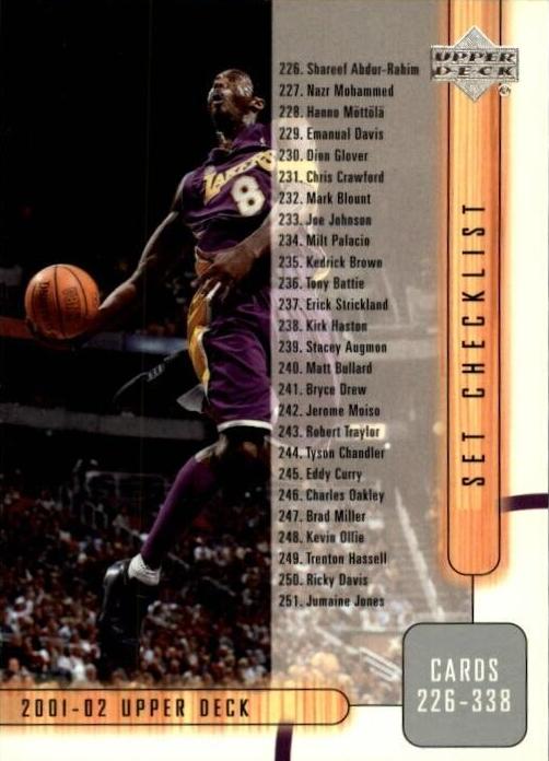 2001 Kobe Bryant #404