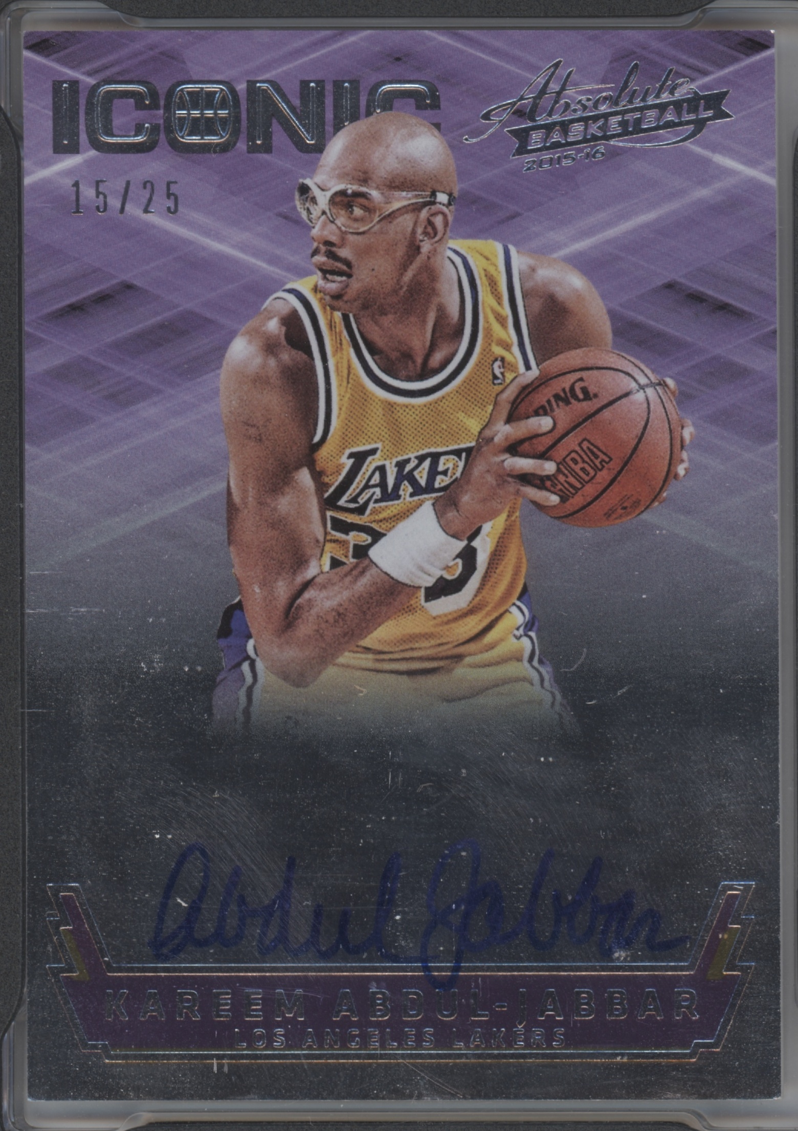 2015 Kareem Abdul-Jabbar #IA-KAJ