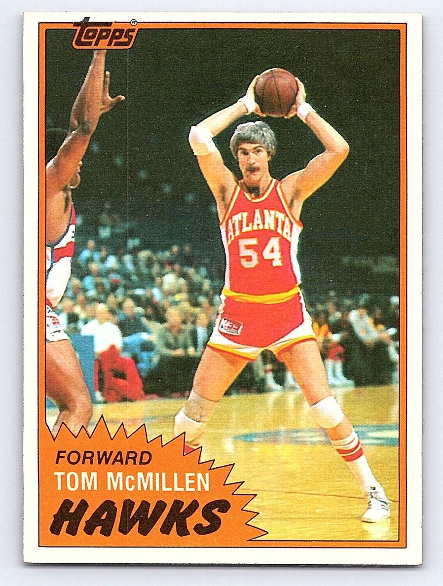 1981 Tom McMillen #70
