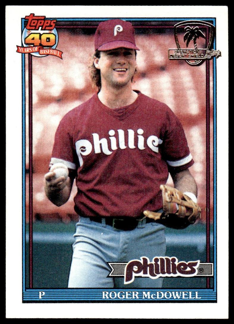 1991 Roger McDowell #43