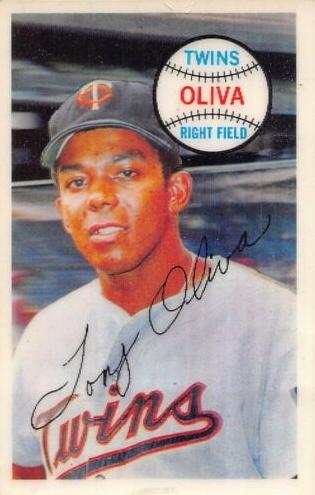 1970 Kellogg's Tony Oliva #63 card
