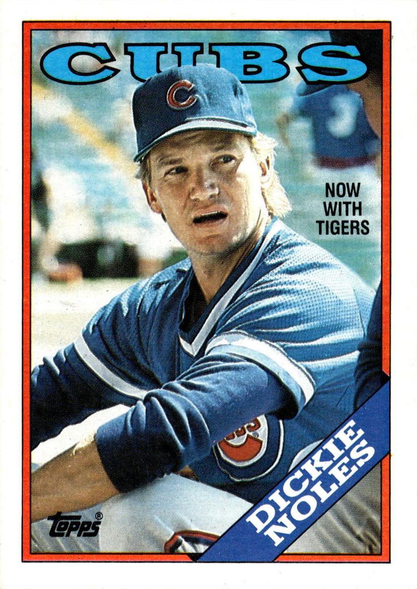 1988 Dickie Noles #768