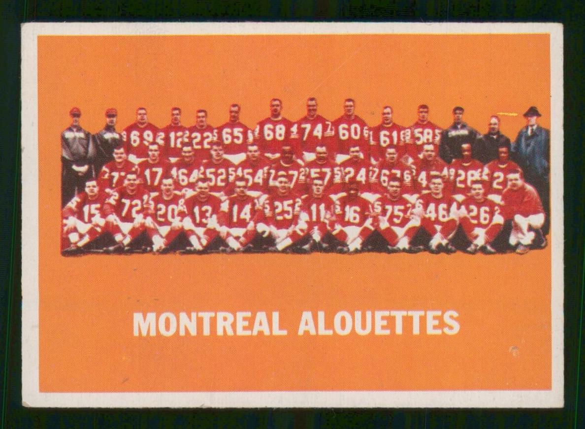 1964 Montreal Alouettes #49