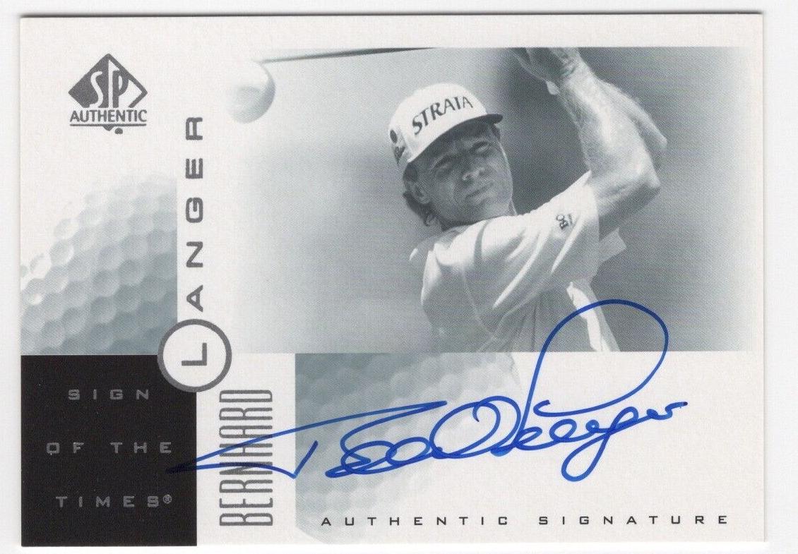 2001 Bernhard Langer #BL