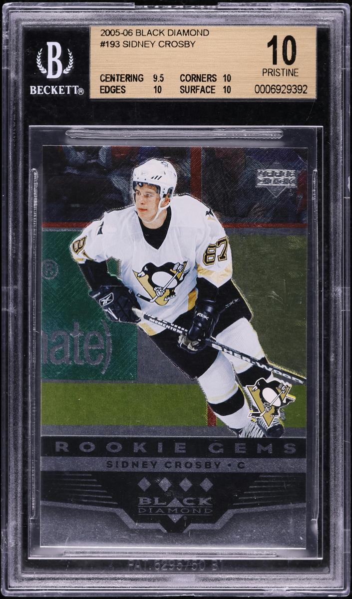 Sidney Crosby - 2005 Upper Deck Black Diamond Hockey