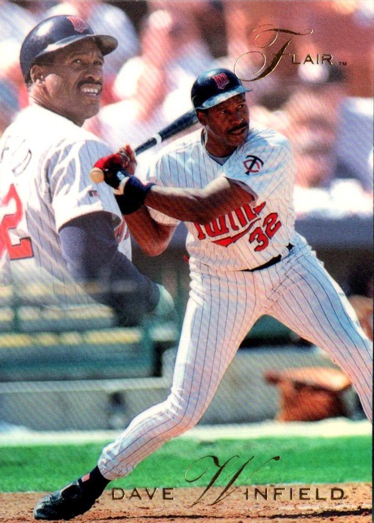1993 Flair Dave Winfield #243 card