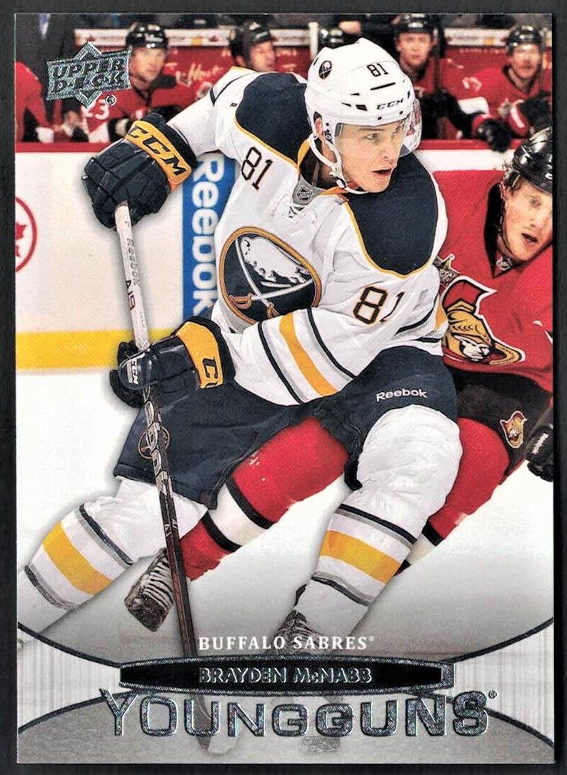 2011 Upper Deck Brayden McNabb #454 card