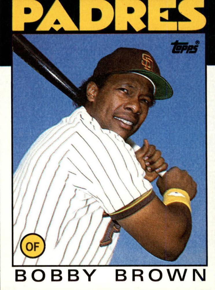 1986 Bobby Brown #182