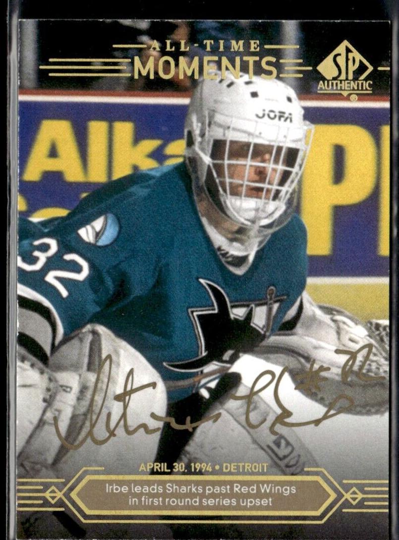 2014 SP Authentic Arturs Irbe #192 card