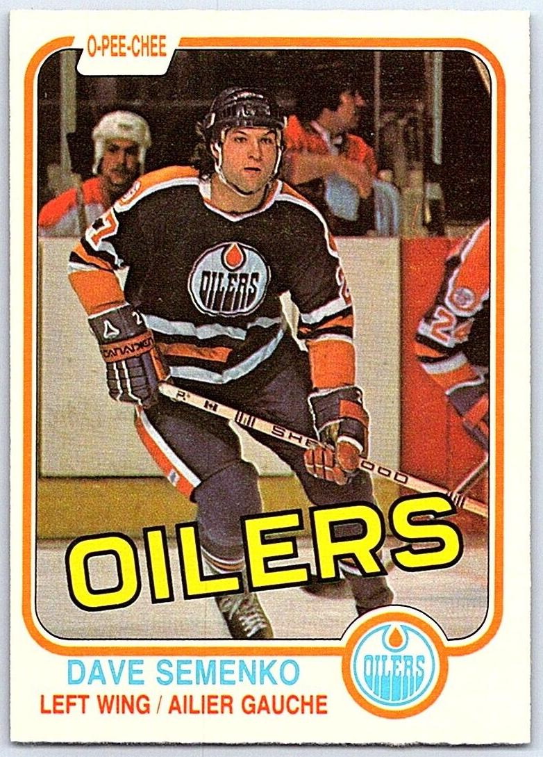 1981 Dave Semenko #121