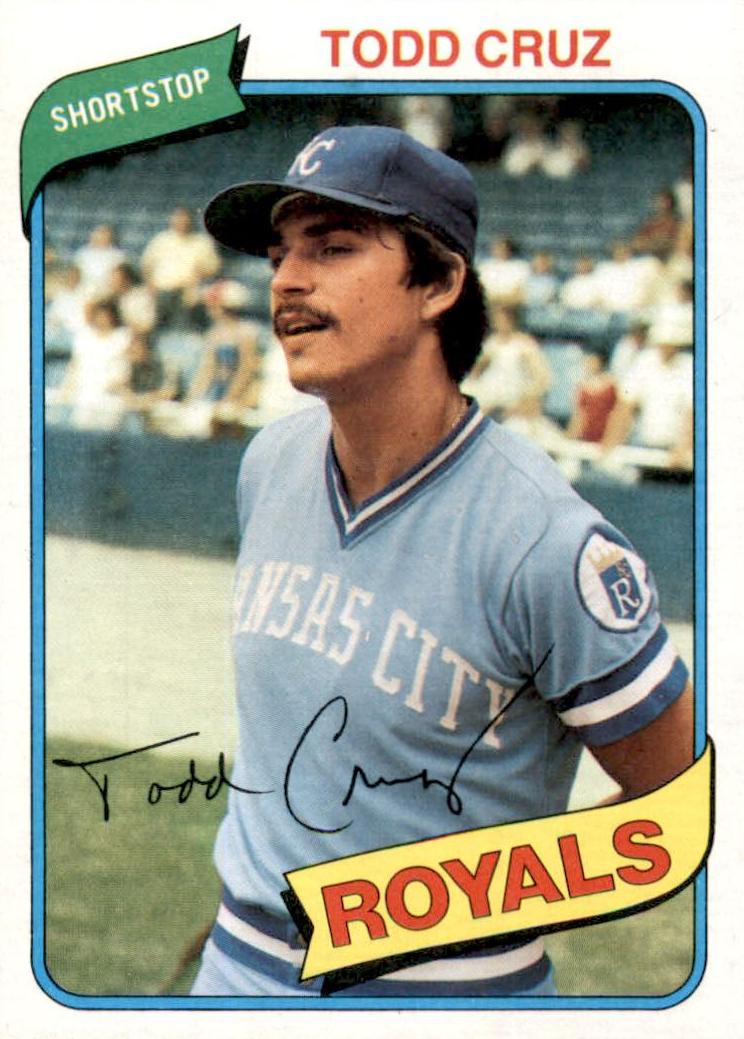 1980 Topps Todd Cruz #492 card
