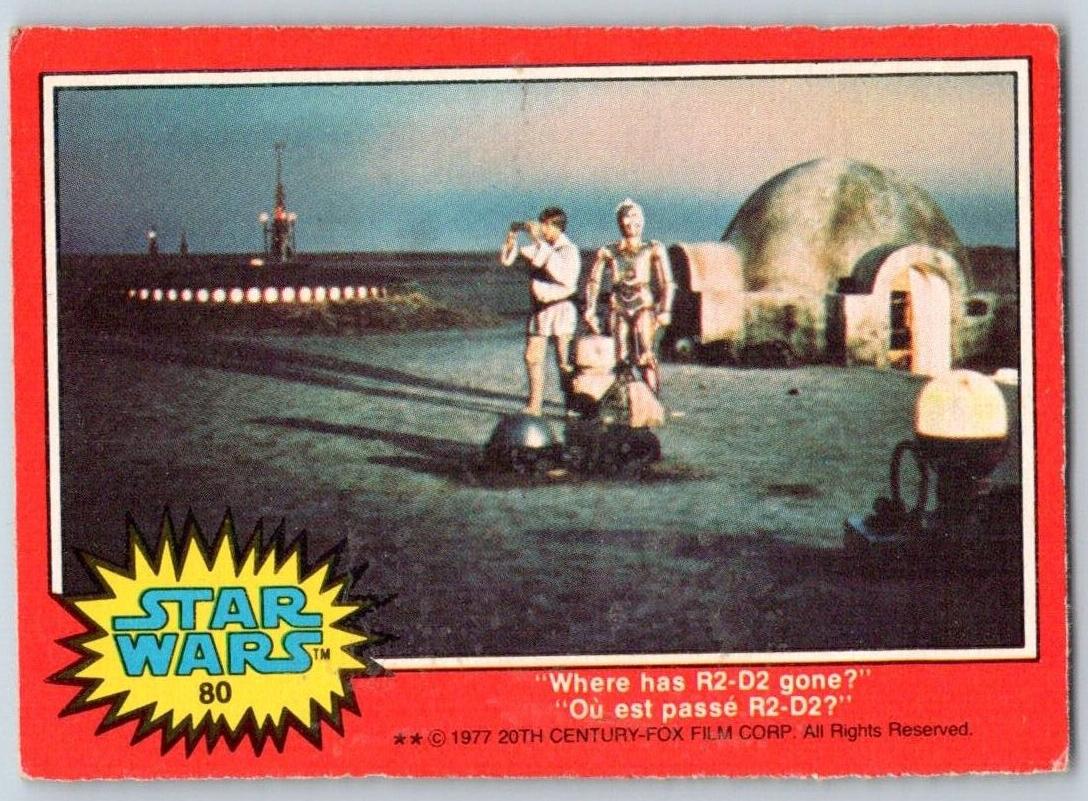 1977 Luke Skywalker #80