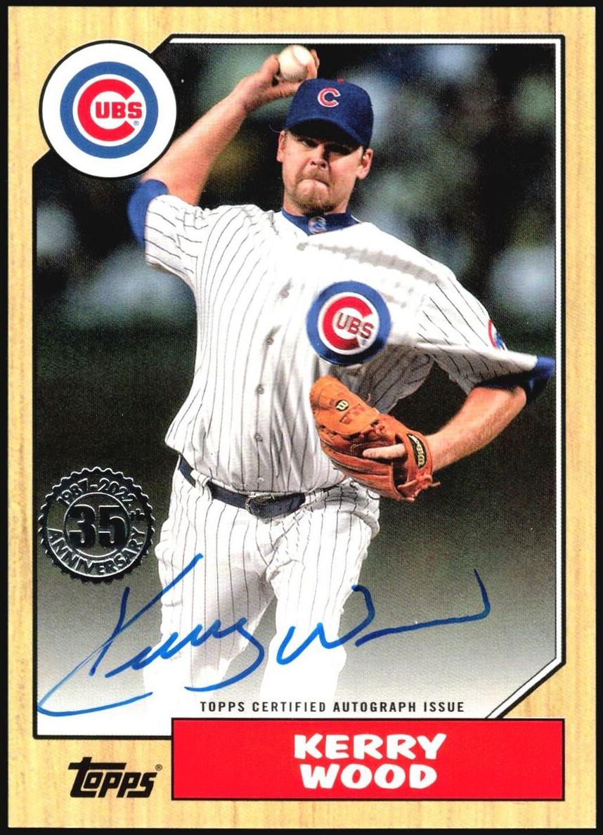 2022 Topps Kerry Wood #87BA-KW card