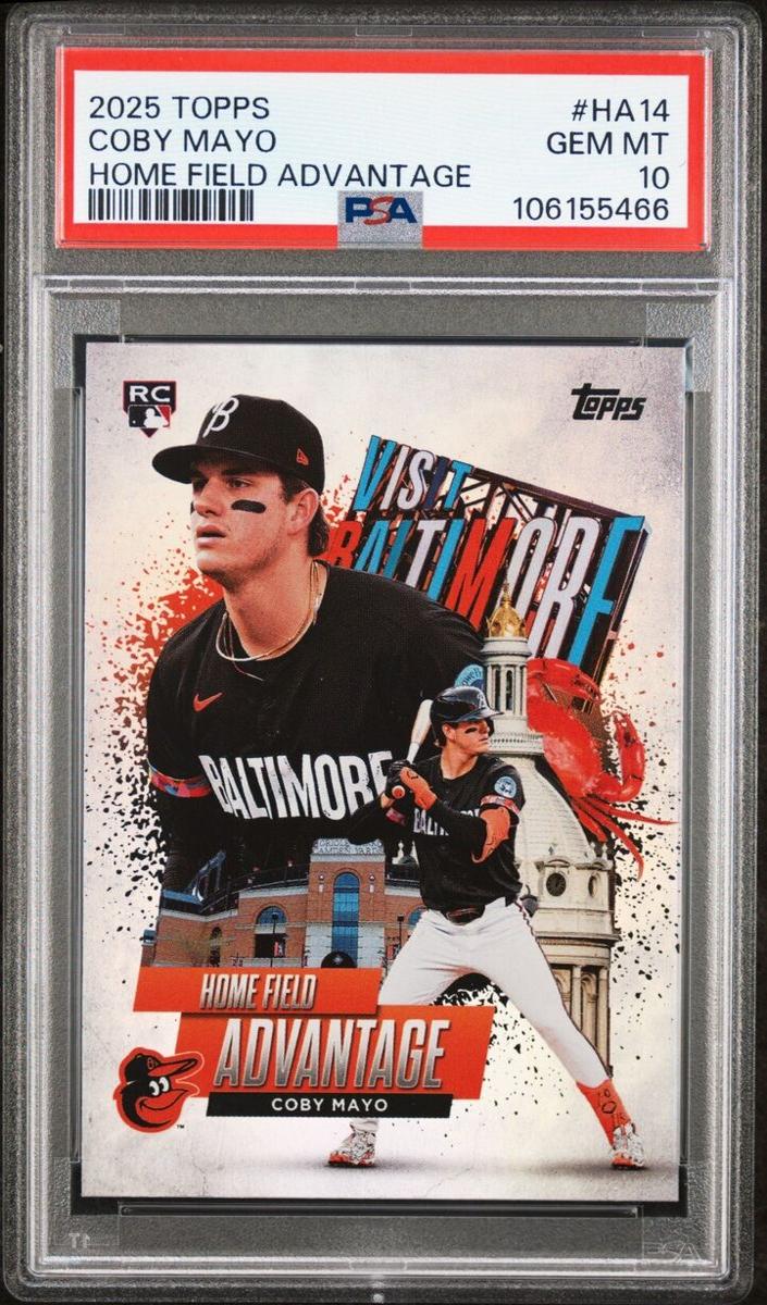 Coby Mayo 2025 Topps Home Field Advantage Baseball