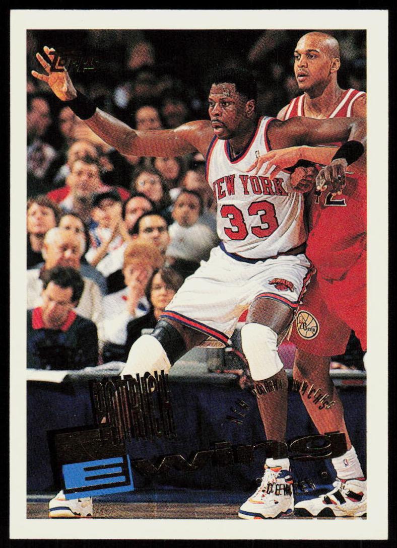 1995 Topps Patrick Ewing #278 card